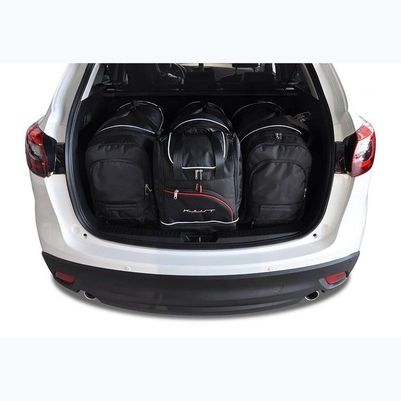 Bagažinės krepšių komplektas KJUST Mazda CX-5 2011-2017 4 vnt. Juodas 12