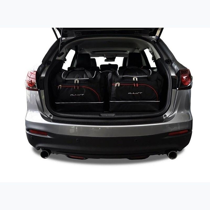 Bagažinės krepšių komplektas KJUST Mazda CX-9 2006-2012 5 vnt. Juodas 12