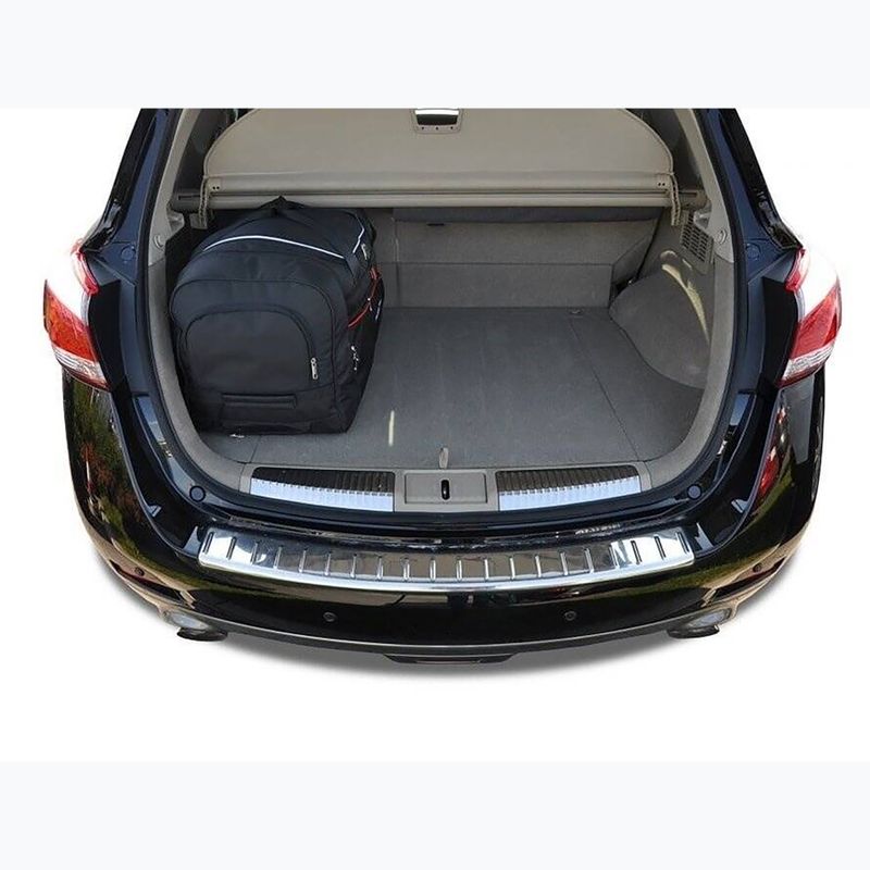 Bagažinės krepšių komplektas KJUST Nissan Murano 2008-2015 4 vnt. juodas 14