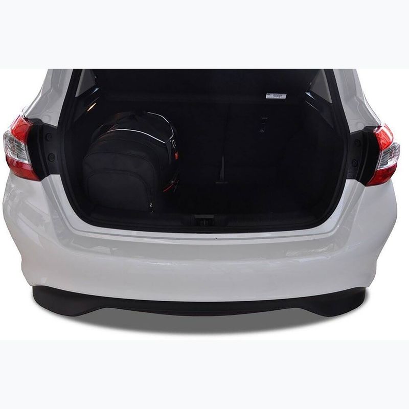 Bagažinės krepšių komplektas KJUST Nissan Pulsar 2014-2018 4 vnt. juodas 16
