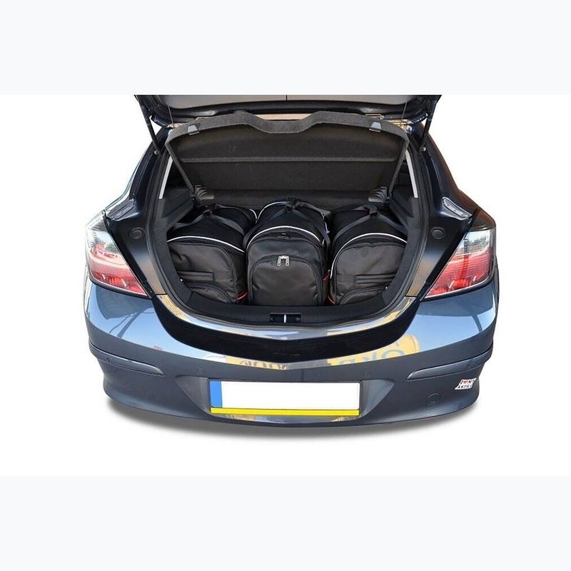 Bagažinės krepšių rinkinys KJUST Opel Astra GTC 2005-2011 3 vnt. Juodas 13