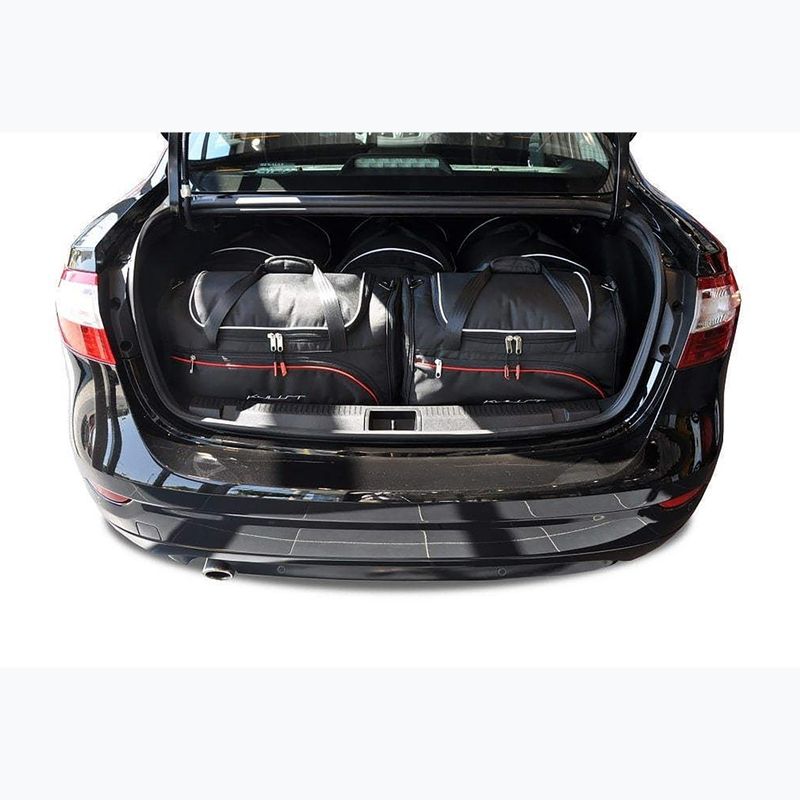 Bagažinės krepšių rinkinys KJUST Renault Fluence Limousine 2009-2016 5 vnt. Juodas 14