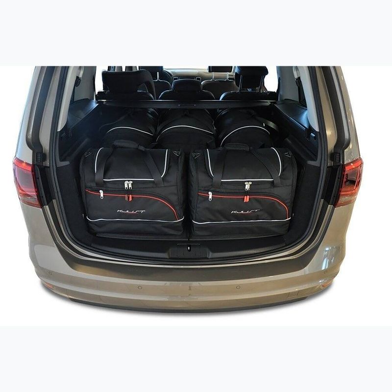 Bagažinės krepšių rinkinys KJUST Seat Alhambra 2010-2020 5 vnt. Juodas 11