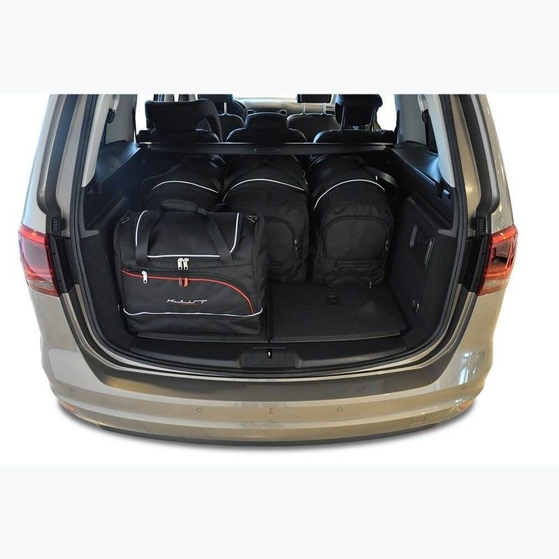 Bagažinės krepšių rinkinys KJUST Seat Alhambra 2010-2020 5 vnt. Juodas 12
