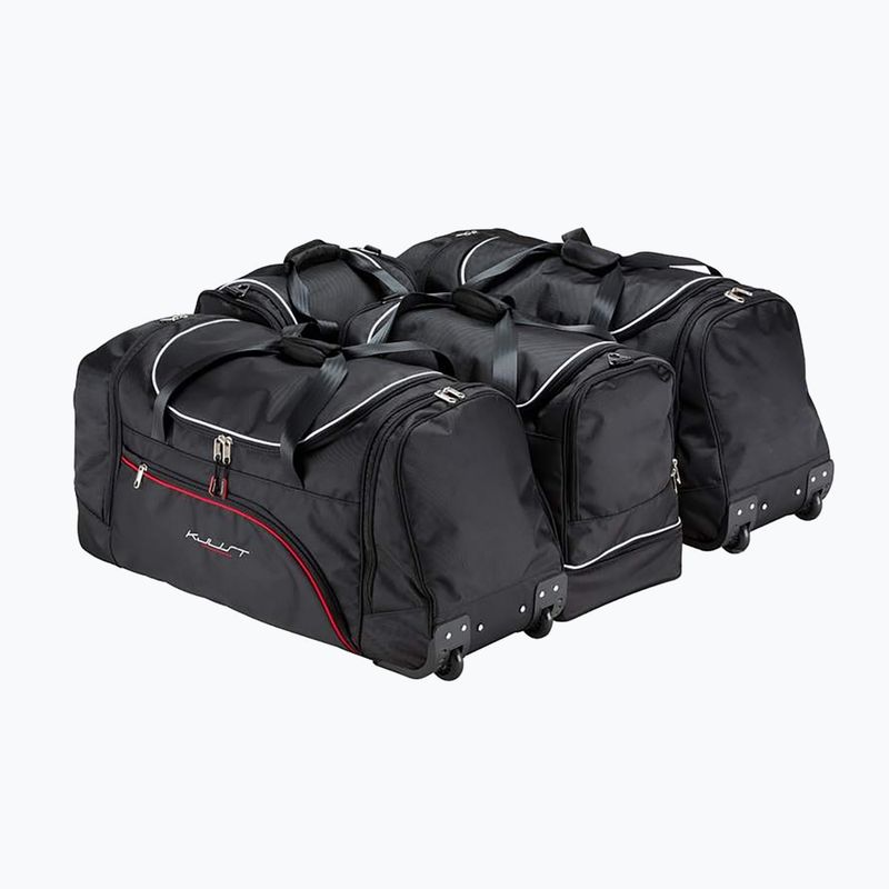 Bagažinės krepšių rinkinys KJUST Seat Altea XL 2004-2015 4 vnt. Juodas 2