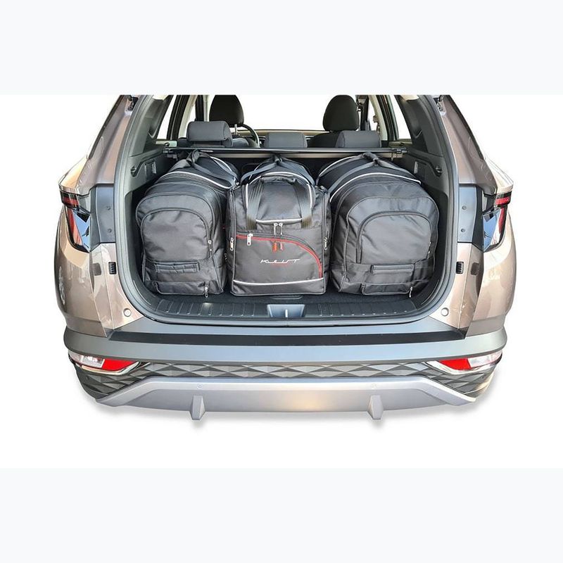 Bagažinės krepšių komplektas KJUST Hyundai Tucson 2020+ 4 vnt black 17