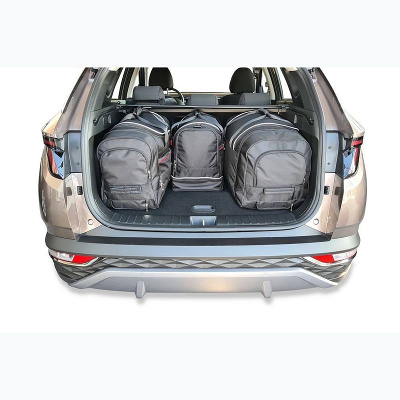 Bagažinės krepšių komplektas KJUST Hyundai Tucson 2020+ 4 vnt black 18