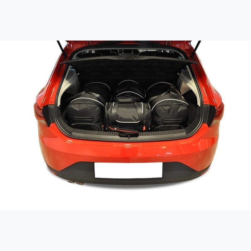 Bagažinės krepšių rinkinys KJUST Seat Leon 2013-2020 4 vnt. Juodas 11