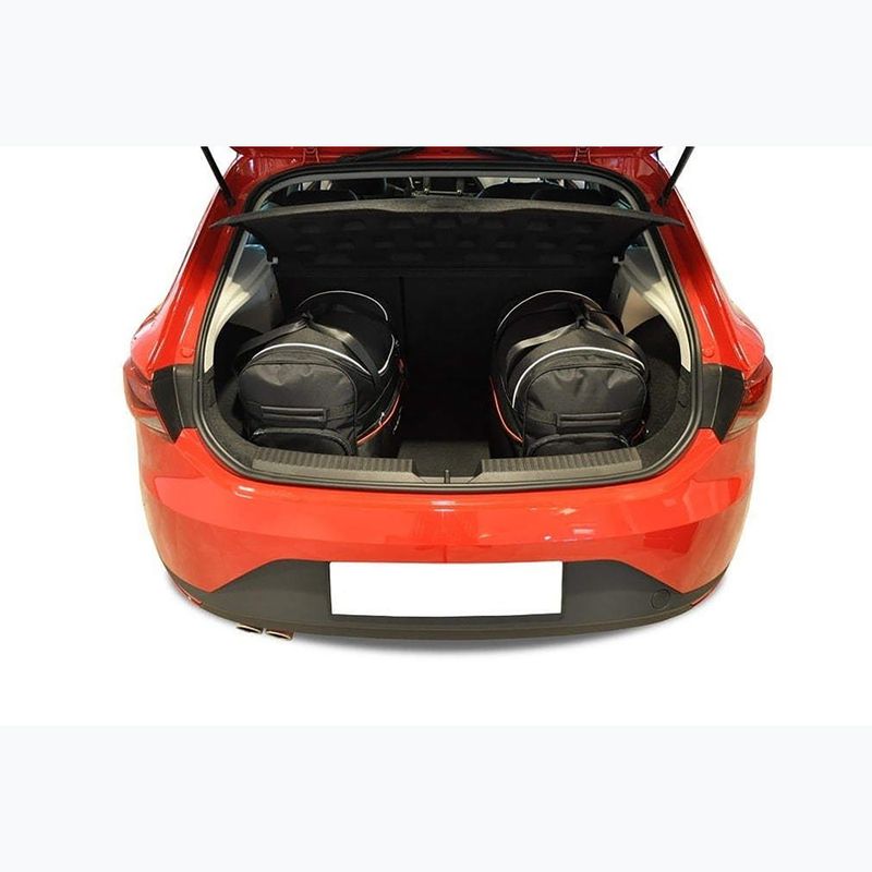 Bagažinės krepšių rinkinys KJUST Seat Leon 2013-2020 4 vnt. Juodas 13