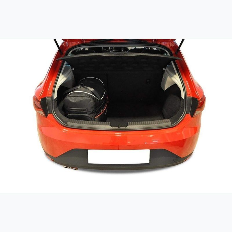 Bagažinės krepšių rinkinys KJUST Seat Leon 2013-2020 4 vnt. Juodas 14