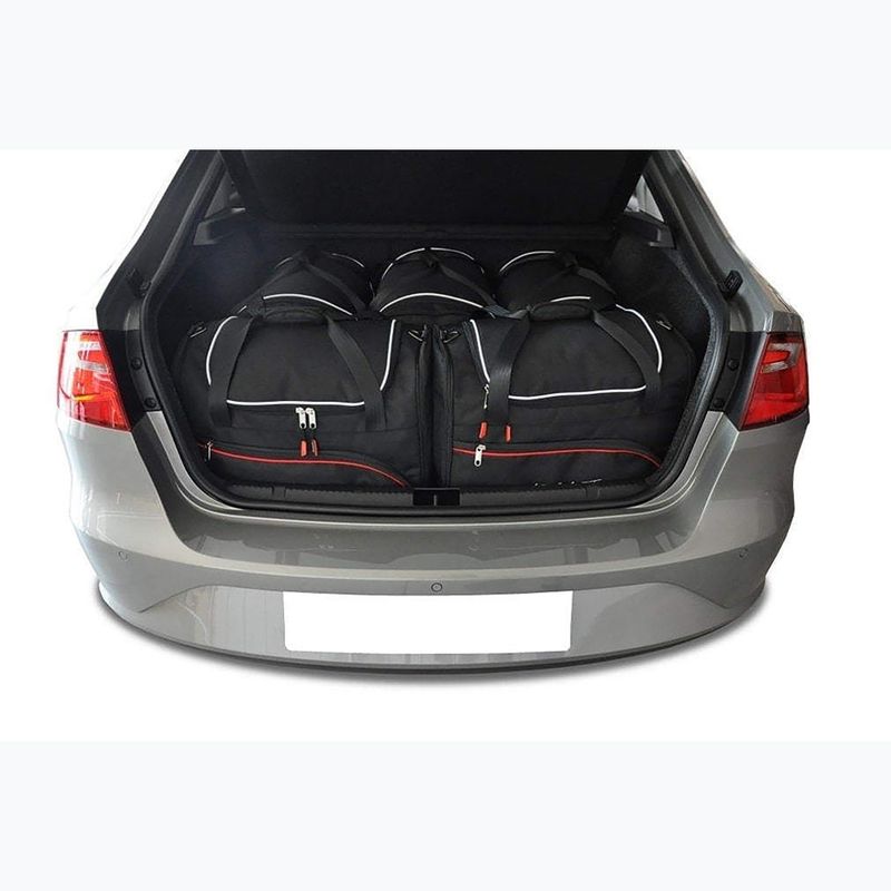 Bagažinės krepšių rinkinys KJUST Seat Toledo 2012-2018 5 vnt. Juodas 12
