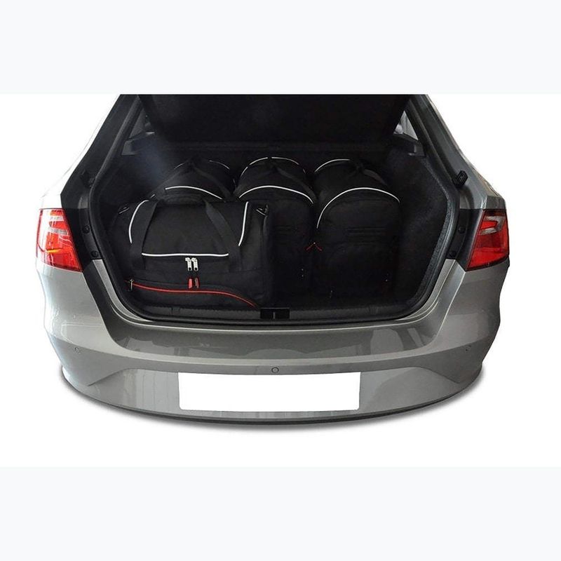 Bagažinės krepšių rinkinys KJUST Seat Toledo 2012-2018 5 vnt. Juodas 13