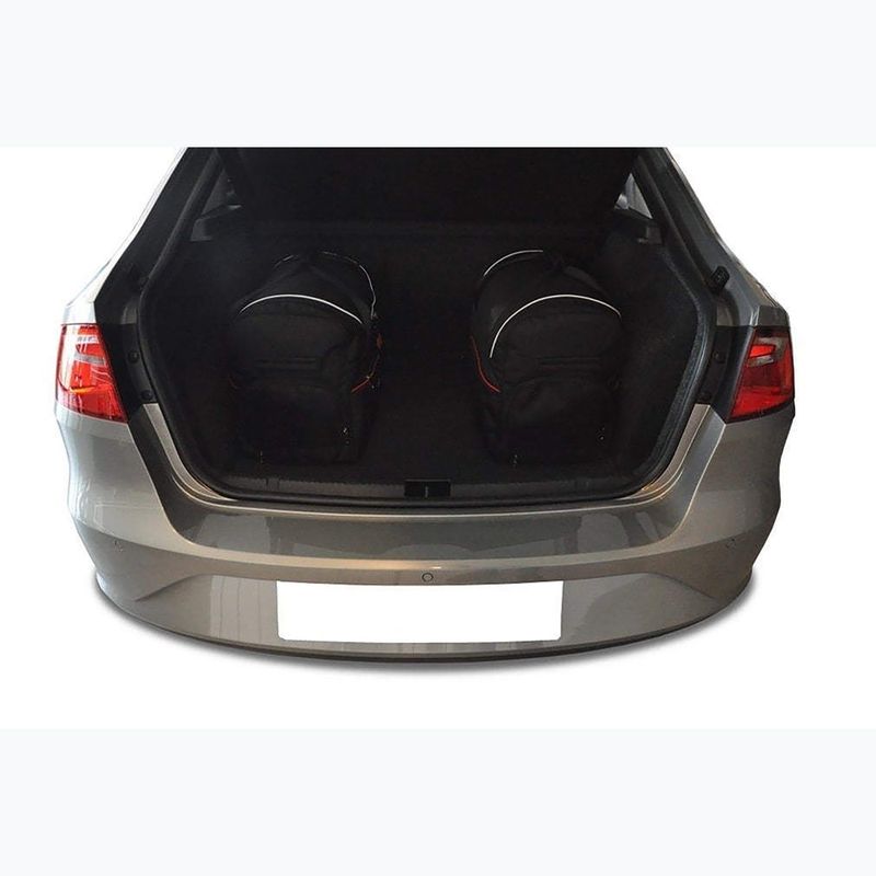 Bagažinės krepšių rinkinys KJUST Seat Toledo 2012-2018 5 vnt. Juodas 15