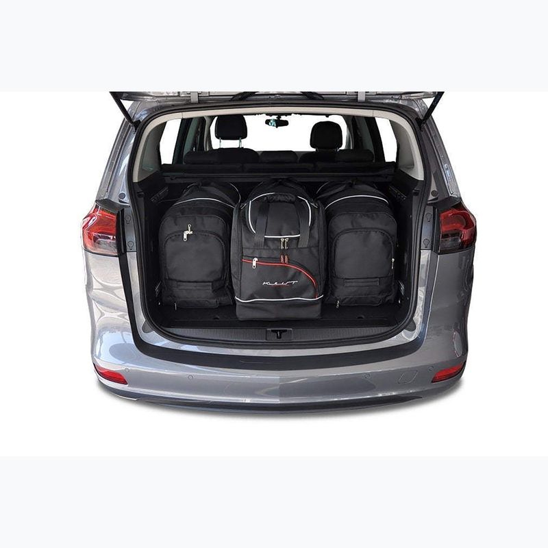 Bagažinės krepšių rinkinys KJUST Opel Zafira 2011-2019 4 vnt. Juodas 13