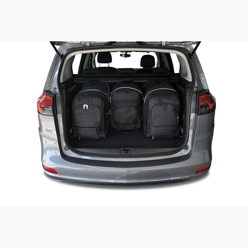Bagažinės krepšių rinkinys KJUST Opel Zafira 2011-2019 4 vnt. Juodas 14