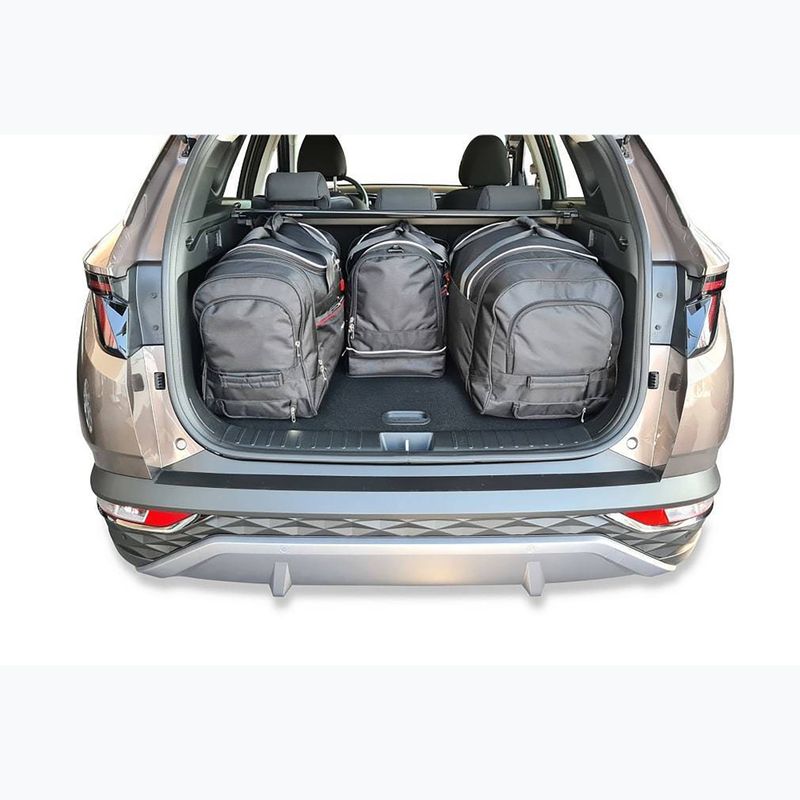 Bagažinės krepšių komplektas KJUST Hyundai Tucson 2020+ 4 vnt black 16