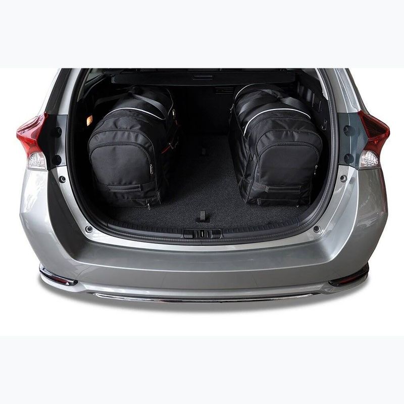 Bagažinės krepšių rinkinys KJUST Toyota Auris Touring Sports 2013-2018 4 vnt. juodas 15