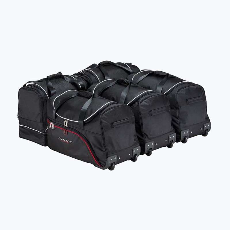 Bagažinės krepšių rinkinys KJUST Toyota Avensis Wagon 2002-2009 5 vnt. Juodas 2