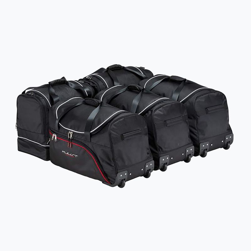 Bagažinės krepšių komplektas KJUST Volvo S80 2006-2016 5 vnt. juodas 2