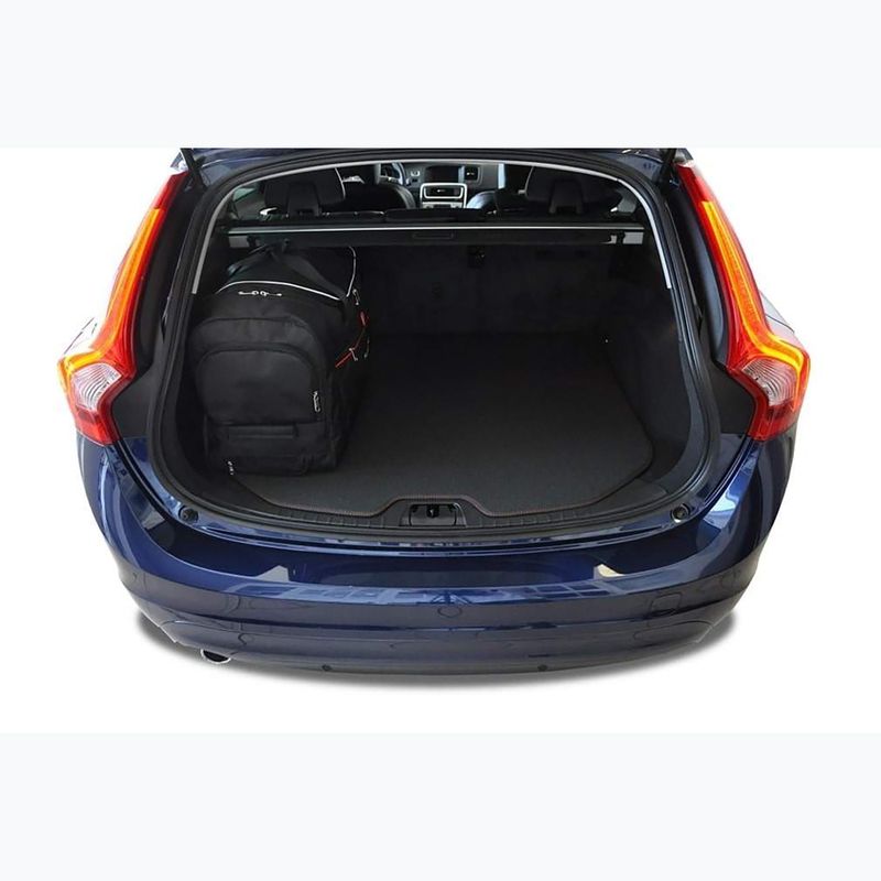 Bagažinės krepšių komplektas KJUST Volvo V60 Cross Country 2015-2018 4 vnt. juodas 19