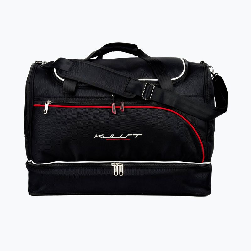 Bagažinės krepšių komplektas KJUST Volvo V70 2007-2016 5 vnt. juodas 3