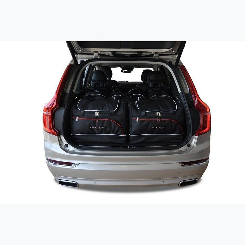 Bagažinės krepšių komplektas KJUST Volvo Xc90 2014+ 7 vnt. juodas 16