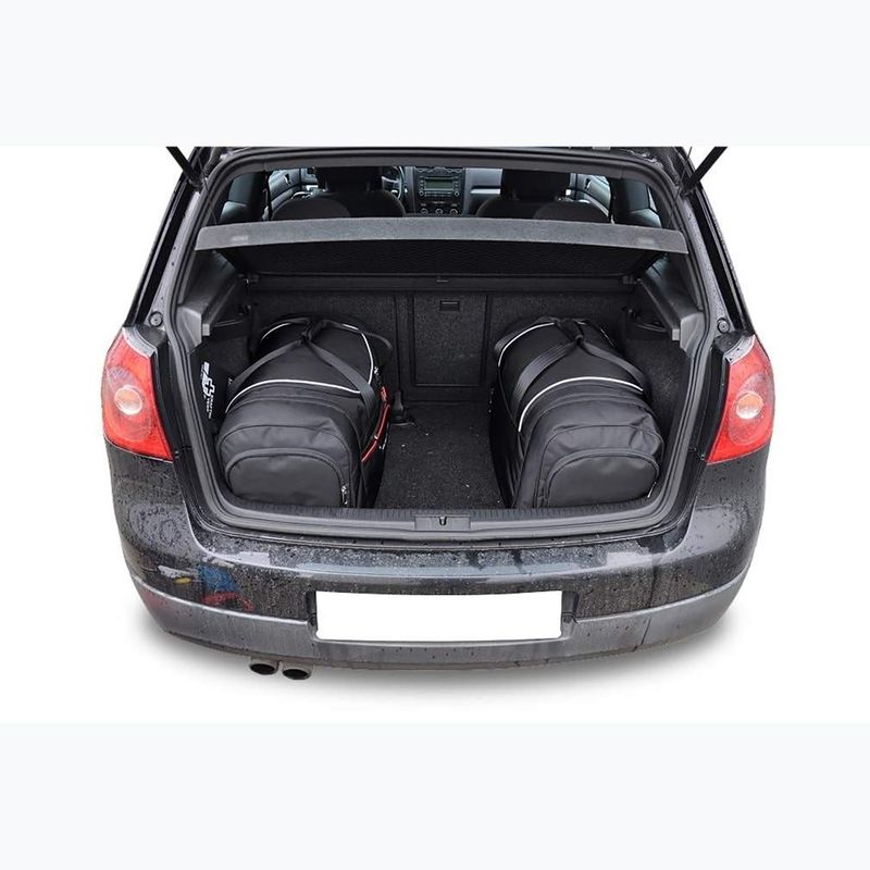 Bagažinės krepšių komplektas KJUST Volkswagen Golf Hatchback 2003-2008 4 vnt. juodas 17