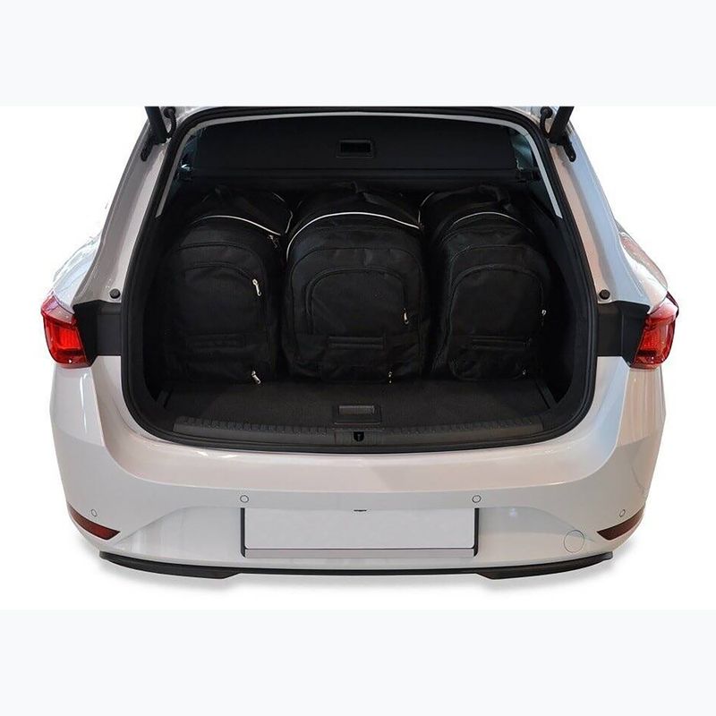 Bagažinės krepšių rinkinys KJUST Seat Leon St Hybrid 2020+ 5 vnt. Juodas 16