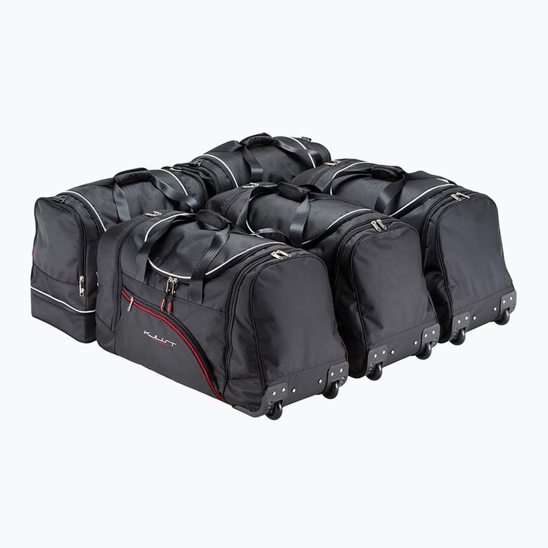 Bagažinės krepšių komplektas KJUST Volkswagen Passat Limousine 2010-2014 5 vnt. juodas 2