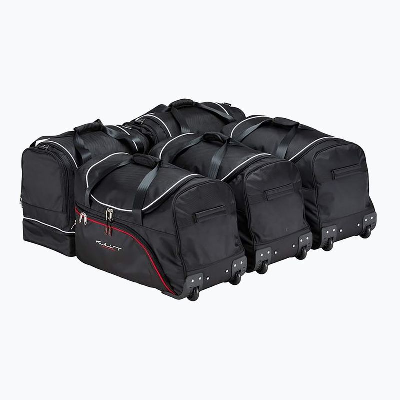 Bagažinės krepšių komplektas KJUST Volkswagen Passat Variant 2005-2010 5 vnt. juodas 2