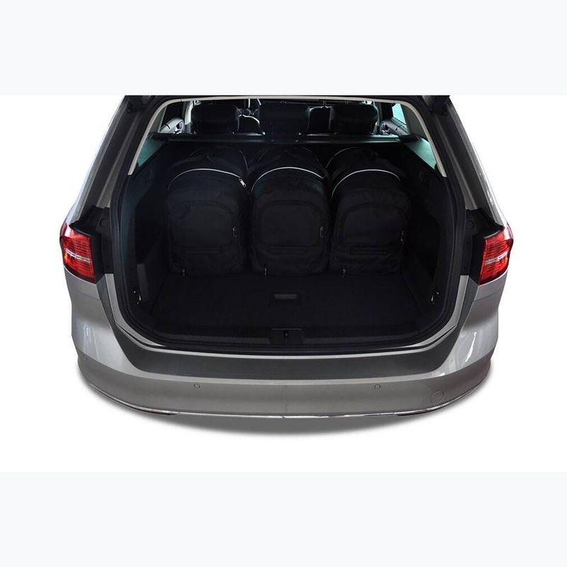 Bagažinės krepšių komplektas KJUST Volkswagen Passat Variant 2014-2023 5 vnt. Juodas 13