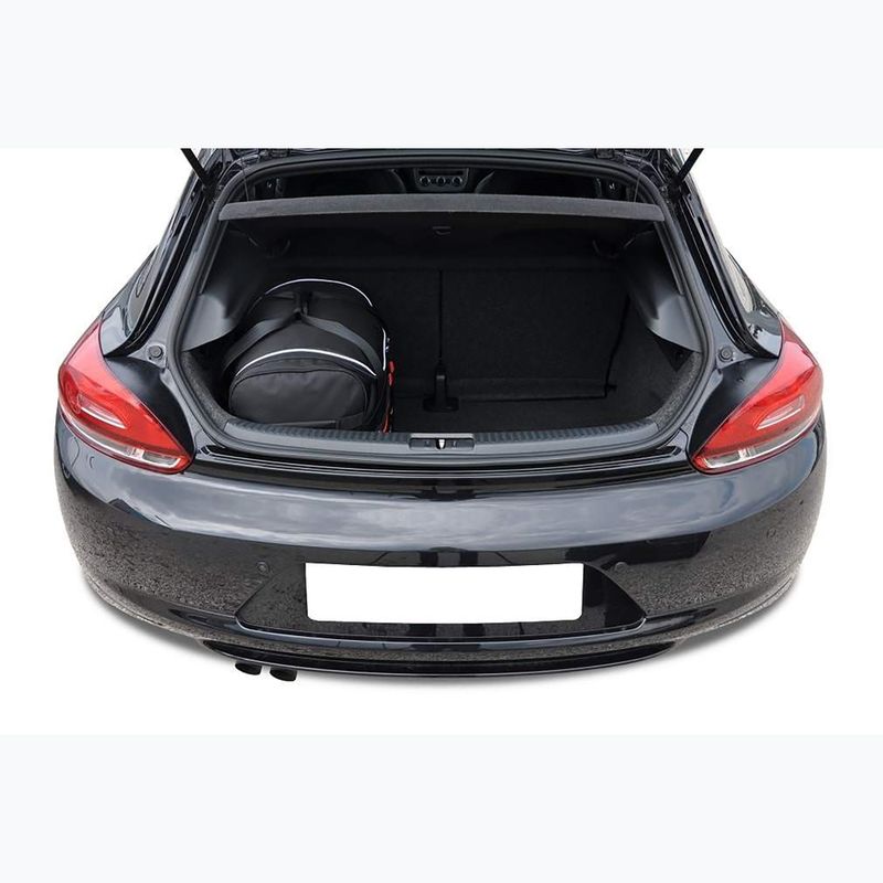 Bagažinės krepšių rinkinys KJUST Volkswagen Scirocco 2008-2017 4 vnt. juodas 20