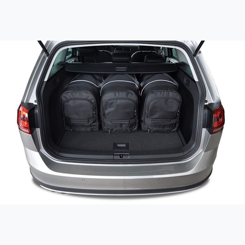 Bagažinės krepšių komplektas KJUST Volkswagen Golf Alltrack 2015-2020 5 vnt. juodas 18
