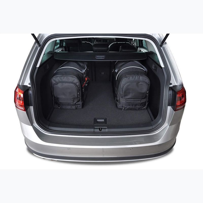 Bagažinės krepšių komplektas KJUST Volkswagen Golf Alltrack 2015-2020 5 vnt. juodas 19