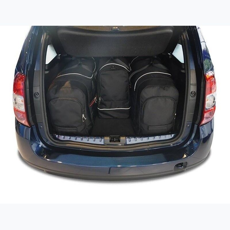 Bagažinės krepšių komplektas KJUST Dacia Duster 2010-2017 4 vnt black 17