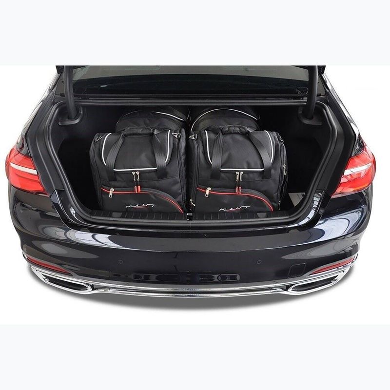 Bagažinės krepšių komplektas KJUST BMW 7 2015-2022 4 vnt black 14