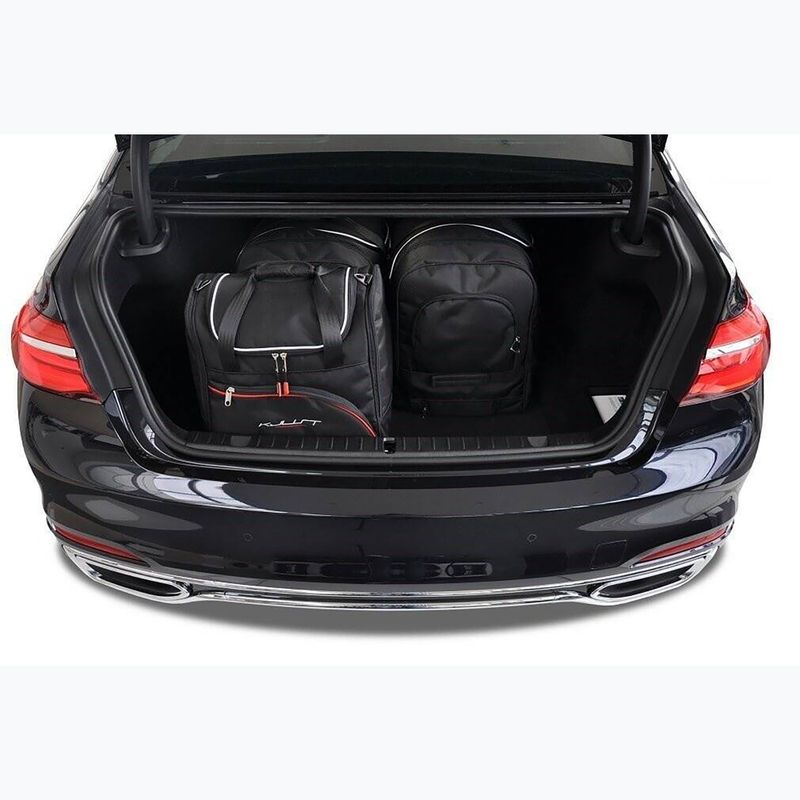 Bagažinės krepšių komplektas KJUST BMW 7 2015-2022 4 vnt black 15
