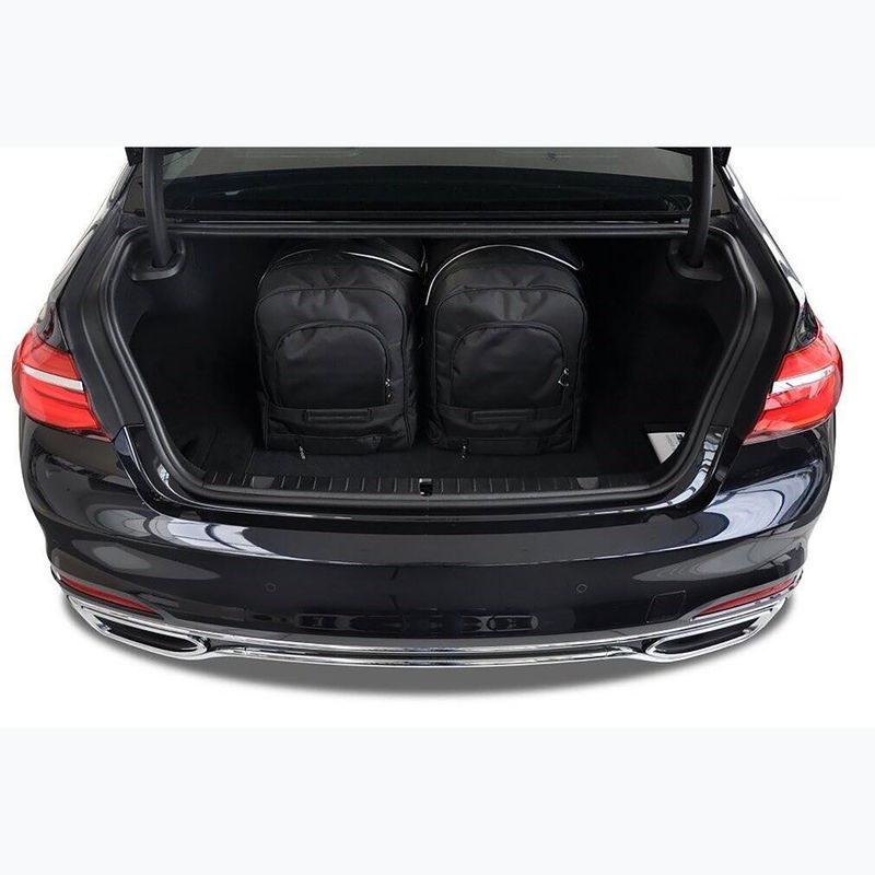 Bagažinės krepšių komplektas KJUST BMW 7 2015-2022 4 vnt black 16