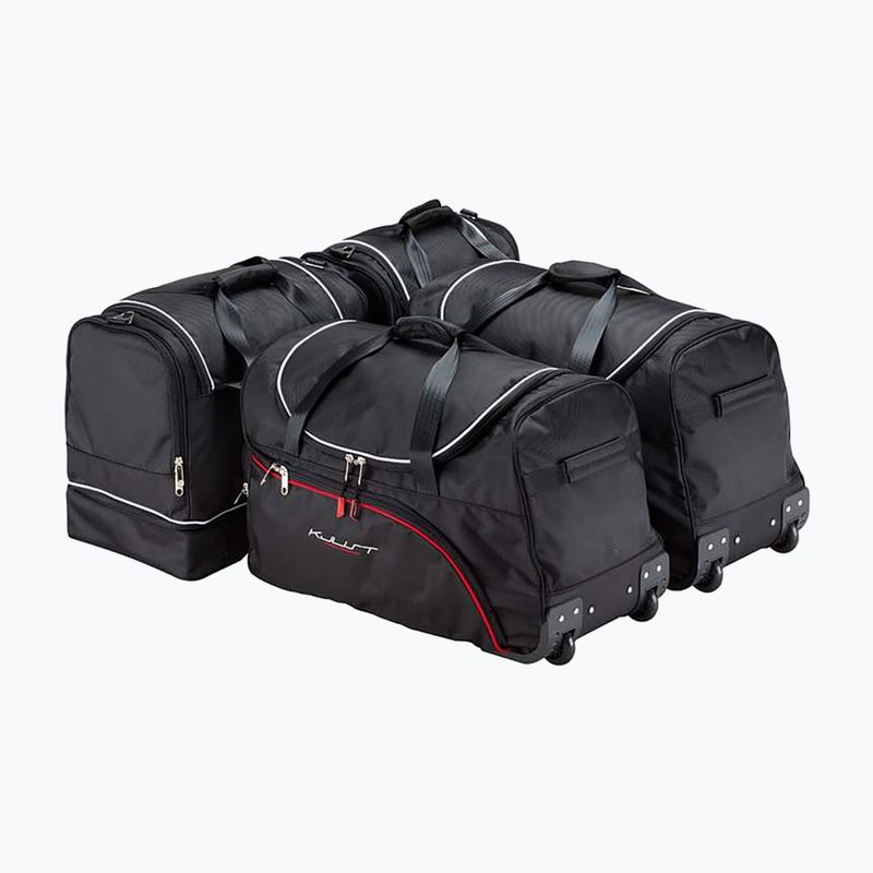 Bagažinės krepšių komplektas KJUST Honda Accord Tourer 2008-2016 4 vnt black 2
