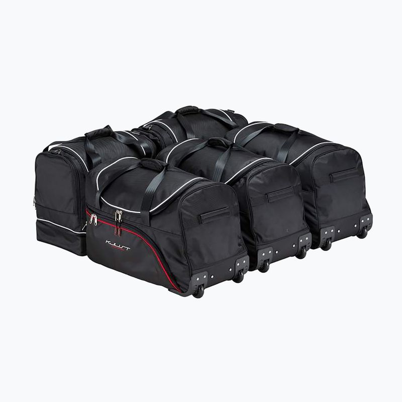 Bagažinės krepšių komplektas KJUST Fiat Tipo Limousine 2015+ 5 vnt black 2