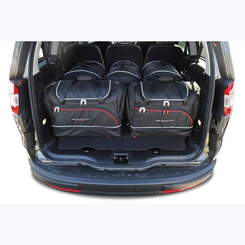 Bagažinės krepšių komplektas KJUST Ford Galaxy 2006-2015 5 vnt black 14