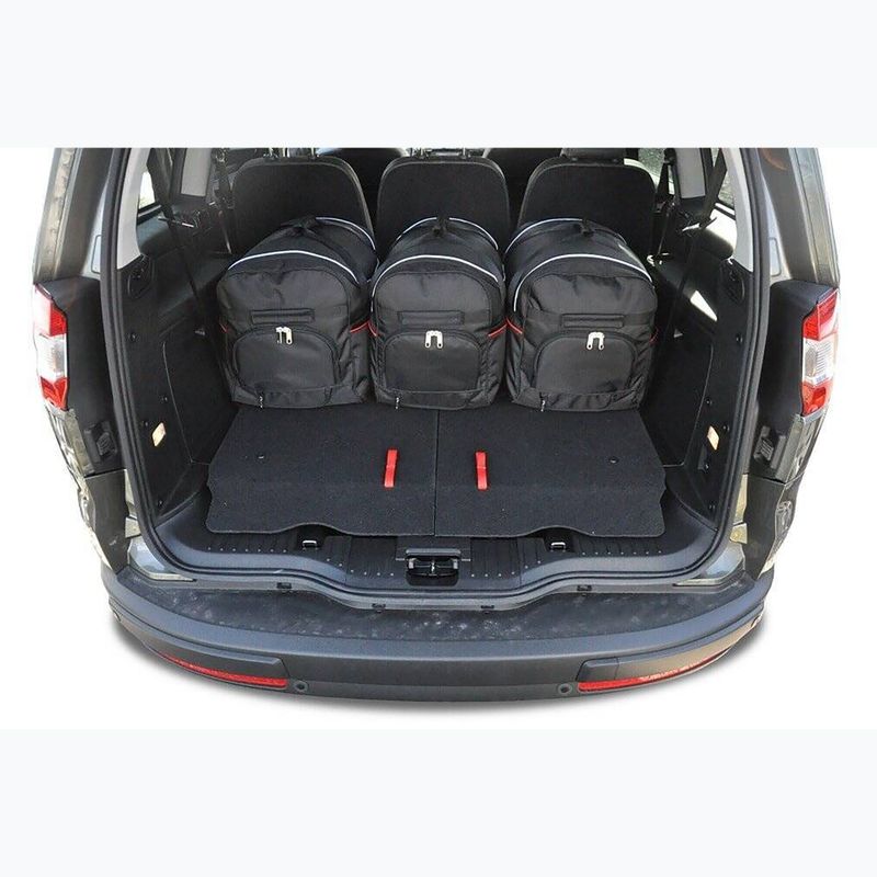 Bagažinės krepšių komplektas KJUST Ford Galaxy 2006-2015 5 vnt black 15