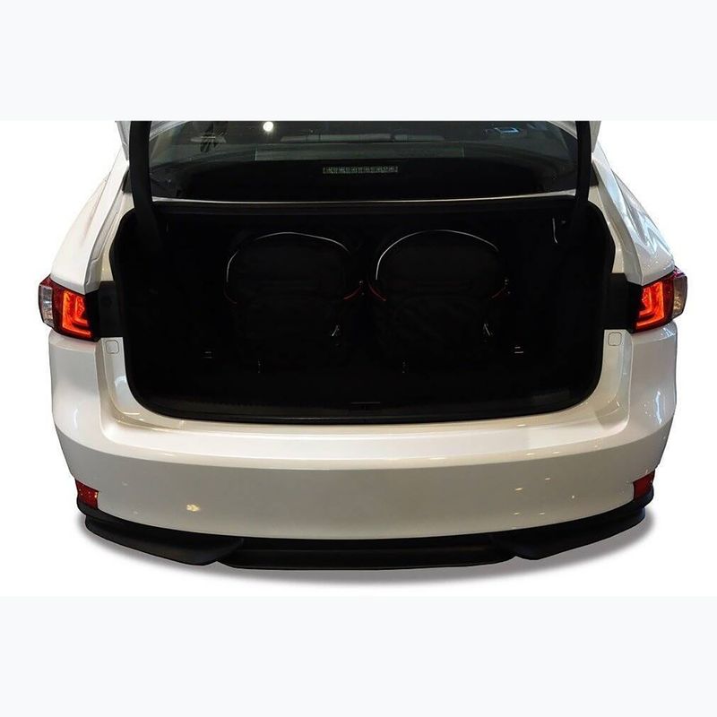 Bagažinės krepšių komplektas KJUST Lexus LS 2013-2020 4 vnt black 16