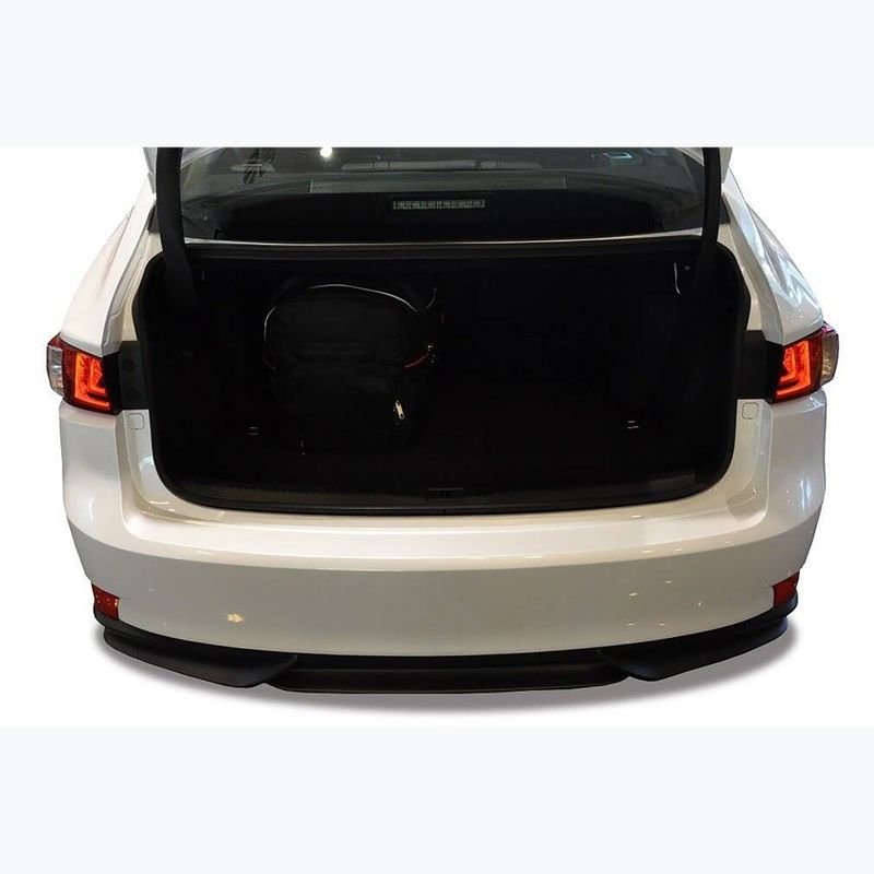 Bagažinės krepšių komplektas KJUST Lexus LS 2013-2020 4 vnt black 17