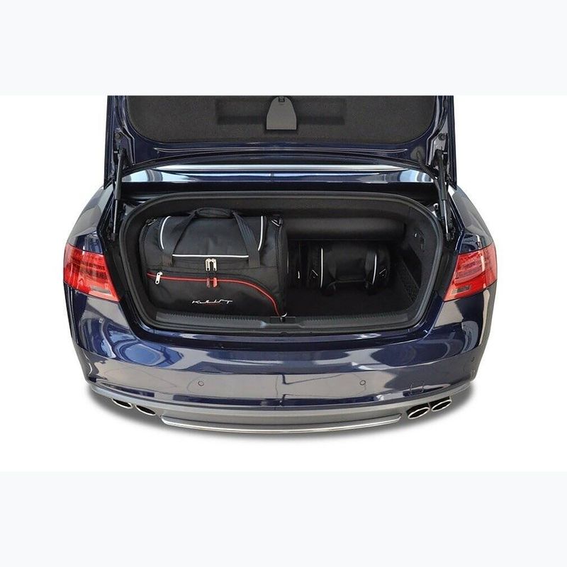 KJUST Audi A5 kabrioleto bagažo skyriaus krepšių rinkinys 2008-2016 4 vnt., juodas 16