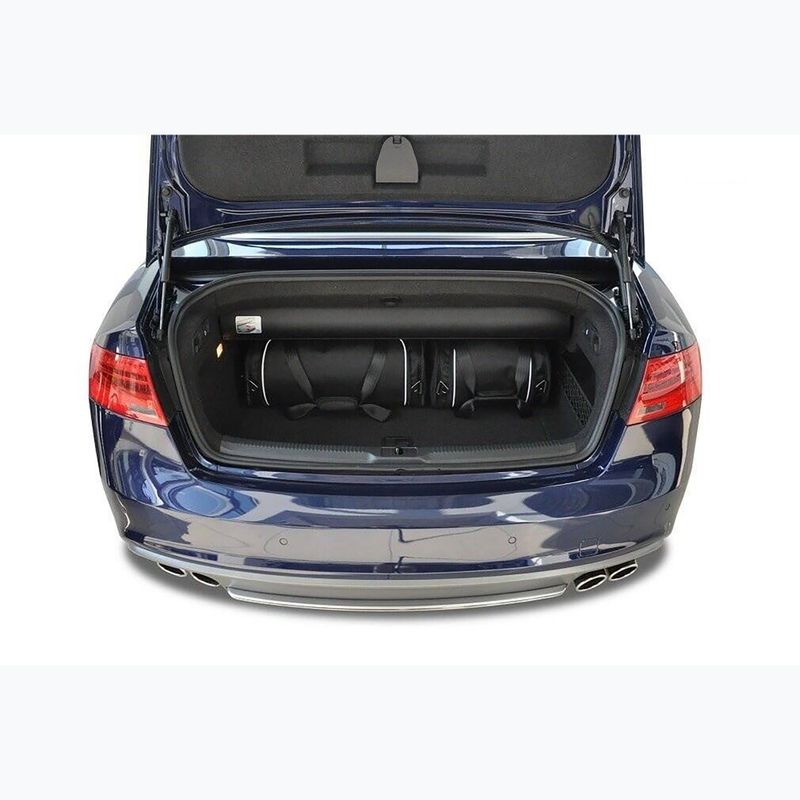 KJUST Audi A5 kabrioleto bagažo skyriaus krepšių rinkinys 2008-2016 4 vnt., juodas 17