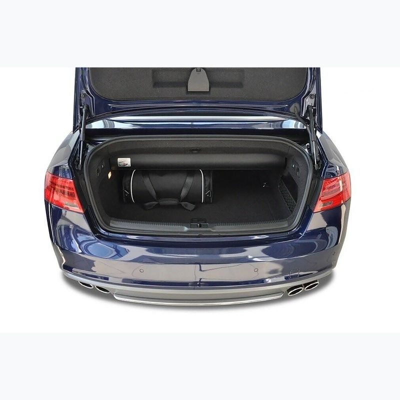 KJUST Audi A5 kabrioleto bagažo skyriaus krepšių rinkinys 2008-2016 4 vnt., juodas 18