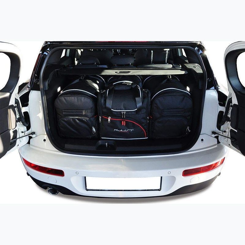 Bagažinės krepšių komplektas KJUST Mini Clubman 2015+ 4 vnt. juodas 11