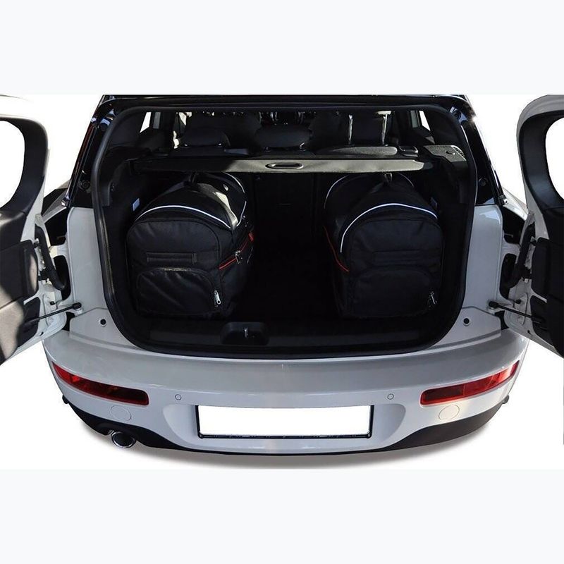 Bagažinės krepšių komplektas KJUST Mini Clubman 2015+ 4 vnt. juodas 13