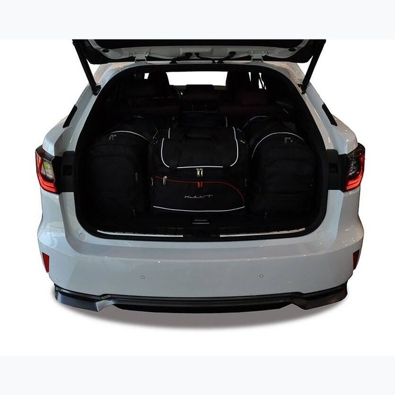 Bagažinės krepšių komplektas KJUST Lexus RX 2015-2022 5 vnt. Juodas 14